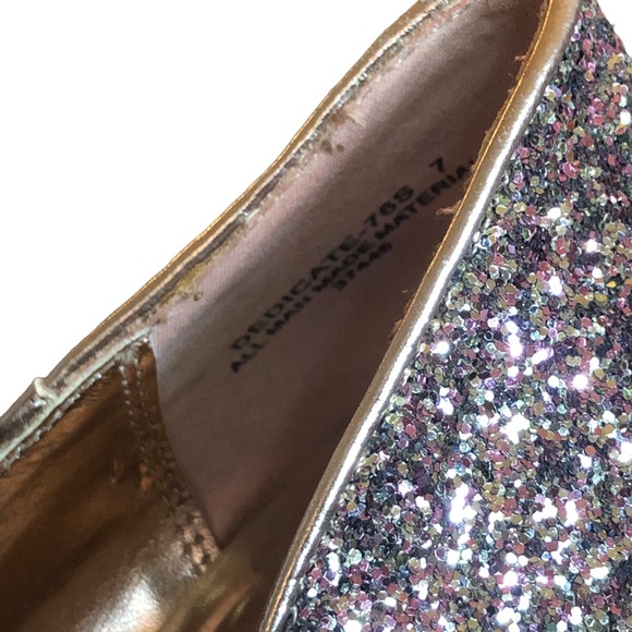 Anne Michelle Pink Glitter Sparkle Stilettos size 7 - Picture 2 of 11